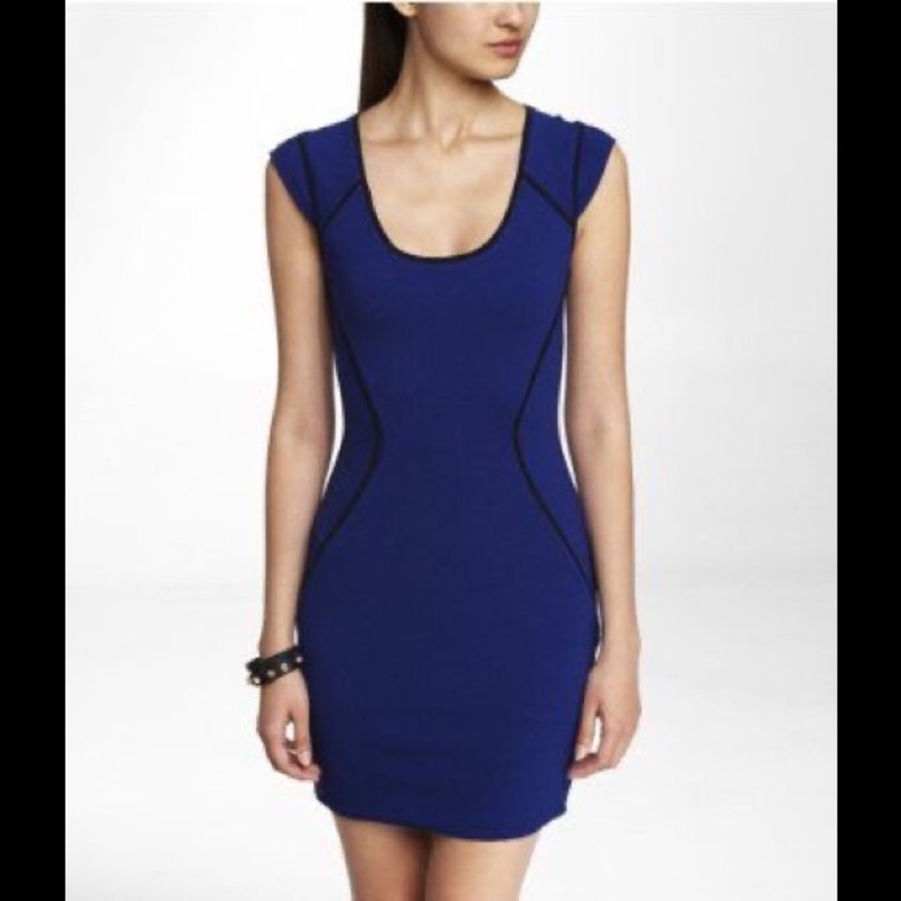EXPRESS Dark Blue MINI Dress